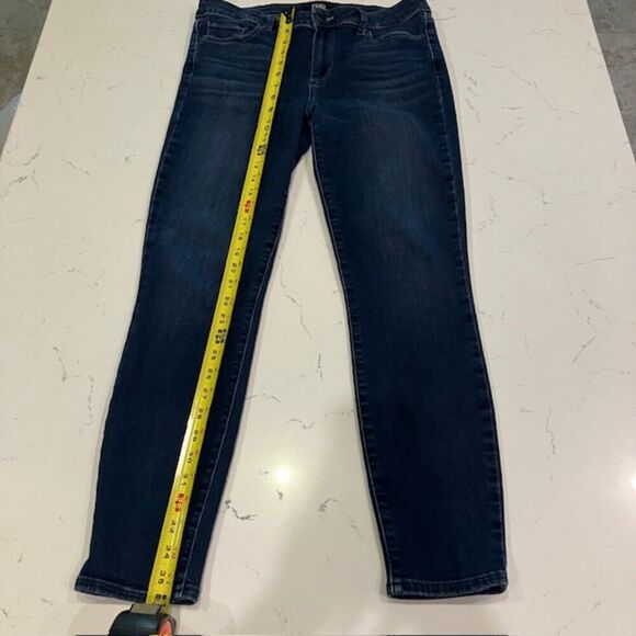 Paige Jeans Women's Size 30 Blue Verdugo Ankle Skinny Mid Rise Stretch - Picture 10 of 12